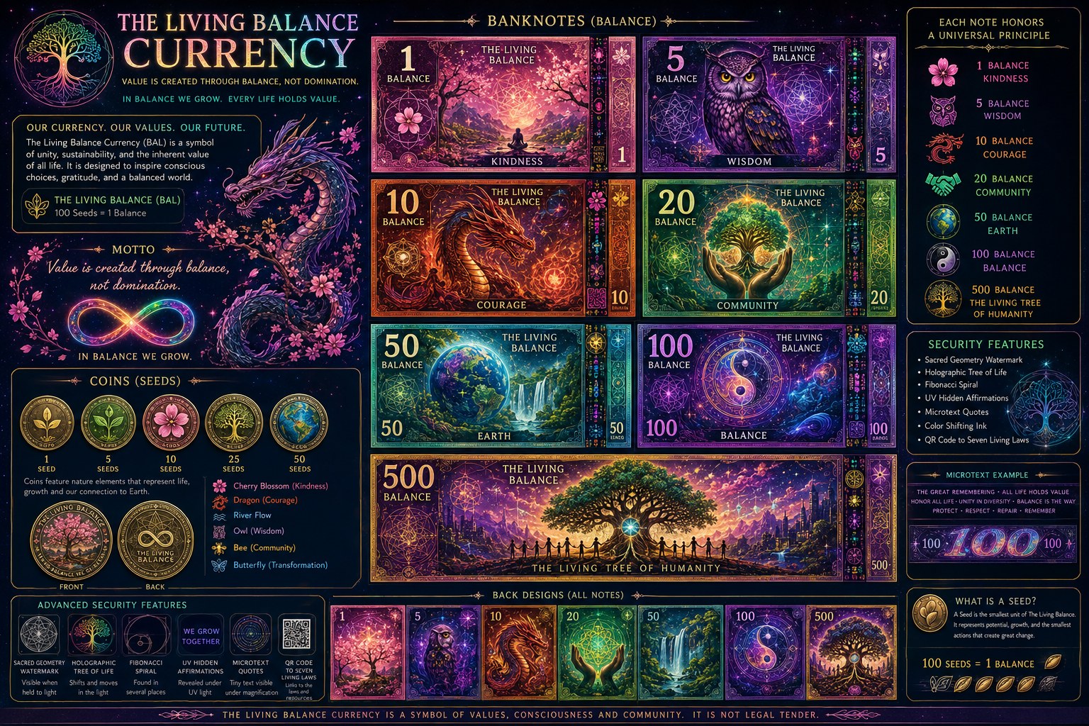 The Living Balance Currency — Master Spec